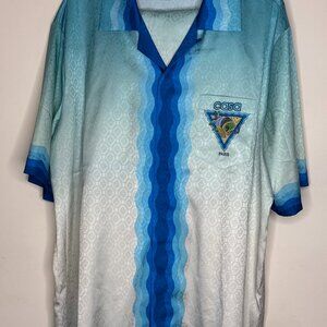 Casablanca Silk Tennis Shirt